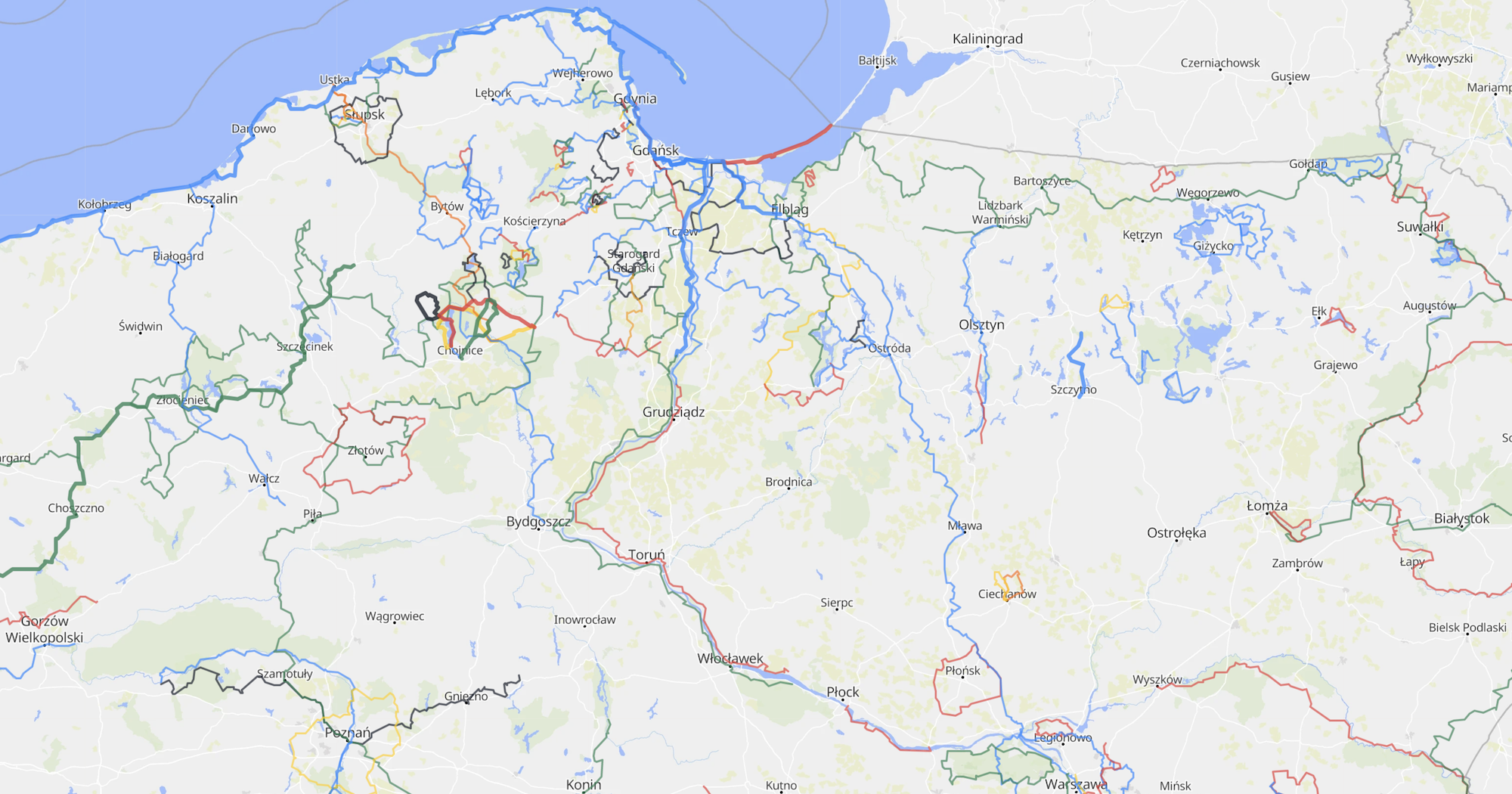 Rowerowy Szlak Orlich Gniazd - mapa i plik GPX | Velomapa